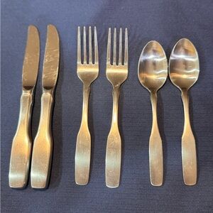 Elegant Paul Revere Stainless Oneida Silver Community Satin Replacement 6 child